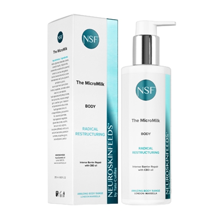 Neurocosmetica Milk body crema hidratante cannabis sativa